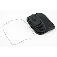 Replacement shifter boot from Omix-ADA, Fits 72-75 Jeep CJ5 with Dana 20 transfer case.