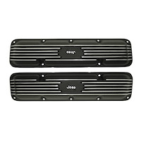 Black Wrinkle Valve Covers for 1971-1991 Jeep