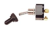 Momentary Toggle Start Switch Weatherproof Cover & 2 Terminals