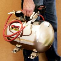 Lightweight Portable Air Tank Kit Includes Digital 0-60 Quick Fill Tire Gauge