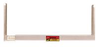 Economy Aluminum Stagger Gauge Measures From 62" To 115" In 1/8" Increments