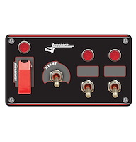 52-48967 Elite Switch Panel [Starter/Ignition/2 ACC With Lights & Flip]