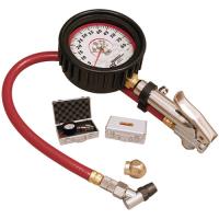 Quick-Fill Magnum 3.5" Tire Pressure Gauge 0-60 psi