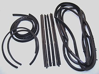 Belt Weatherstrip, Window Channel & Door Seal Kit 1976-1986 Jeep CJ & Scrambler