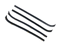 4 PC Front Belt Weatherstrip Kit for 1947-1958 Jeep Willys