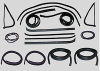 Belt Window Weather-strip Kit Fits 1973-1979 Ford F-150, F-250, F-350, F-500 Truck [Inner/Outer, Left/Driver & Right/Passenger]