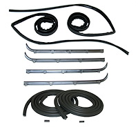 Belt Weatherstrip, Window Channel & Door Seal Kit 1987-1998 Ford Full Size Truck & Bronco