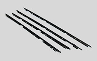 KG2064 Weatherstrip Seal Window Felt Kit, Fits 1982-1992 Chevy Camaro, Pontiac Firebird Models