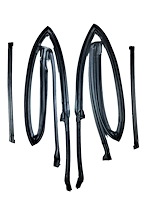 FC-KG4041 T-Top Side Seal & Surround Seal Kit, Driver & Passenger Side for 1982-1992 Chevy Camaro, 1982-1992 Pontiac Firebird