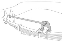 Traction Bar 2003-2011 Dodge Ram 2500 / 3500 4wd