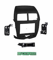 99-7014B TURBOKits Radio Installation Kit, Includes Instructions/Hardware, Black