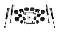 2.5 In. Spacer Lift Kit with 9550 VSS Shocks for 2018-2019 Jeep Wrangler JL Unlimited 4-Door