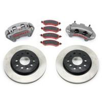 Brake Upgrade Kit; Front; Incl. 56 mm Dual Piston Caliper; 13.3 in. Slotted Rotor; Mill-balanced Ven