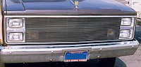 Billet Main Grille Insert 1981-1987 Chevy Pickup