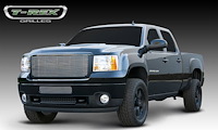 Billet Bolt-On Grille Overlay And Insert 2011-2012 Sierra HD Pickup