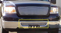 Billet Bumper Grille Bolt-On Insert 2006-08 F150 Pickup