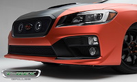 Subaru Upper Class Mesh Grille 1 Pc Black. Uses factory fog lights. Not Included