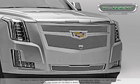 2015i - 2016 Escalade - Upper Class - Bumper Grille Overlay - w/o Adaptive CC - Chrome Plated SS