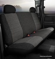 OE32-58 CHARC OE30-Series OE Tweed Custom-Fit Rear Seat Cover, Charcoal Fits Select Ram