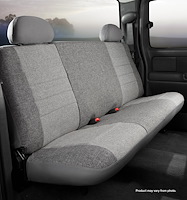 OE32-58 GRAY OE30-Series OE Tweed Custom-Fit Rear Seat Cover, Gray Fits Select Ram
