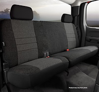 OE32-68 CHARC OE30-Series OE Tweed Custom-Fit Rear Seat Cover, Charcoal Fits Select Chevy/GMC
