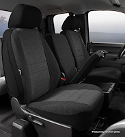 OE37-42 CHARC OE30-Series OE Tweed Custom-Fit Front Seat Cover, Charcoal Fits Select Ford