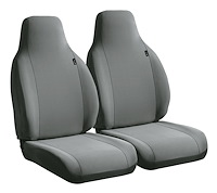 SP801 GRAY SP80-Series Seat Protector Poly Semi-Custom-Fit Car Front Seat Cover, Gray Fits Select Subaru, Kia, Hyundai, Chevy, F