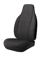 TRS401 BLACK TR40-Series Wrangler Saddleblanket Car Seat Cover, Solid Black Fits Select Subaru, Kia, Hyundai, Chevy, Ford, Honda