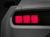 402183 Profile LED Tail Lights for 2015-2022 Ford Mustang, Gloss Black Housing [Smoked Lens]