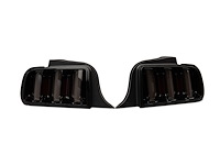 408588 Vector V2 LED Tail Lights for 2005-2009 Ford Mustang, Black Housing [Smoked Lens]