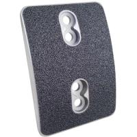 Wide Pedal Pad Kit Forged Aluminum With Ant-Slip Overlay