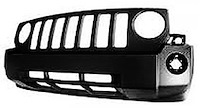 FT BUMPER CVR W/O CHR W/ TOW HOOKS P PATRIOT 07