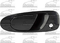 LH FT OUTR DR HDL BLK CIVIC 92-95