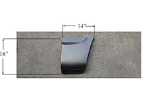 SHE326-36L Fender Patch Panel for 1972-1993 Dodge Trucks, Ramcharger, 1974-1981 Plymouth Trailduster