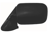 LH DOOR MIRROR MAN NON-HTD CHR/BLK FLDG W/O TOW 6x9 OLD STYLE DODGE P/U 94- 97