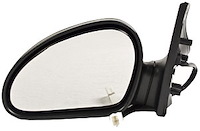 LH DOOR MIRROR PWR NON-HTD TEXT BLK NON-FLDG ESCORT/TRACER 97-02