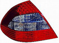 3529A-190-3 Taillight Assembly Fits 2007-2009 Mercedes-Benz E-Class [Left Rear]