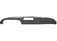 DASH COVER BLK GALAXIE 50