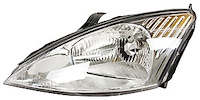 LH H.L. COMBINATION TYPE W/O HID LAMPS W/ CHR BEZEL W/O SVT FOCUS 00-02
