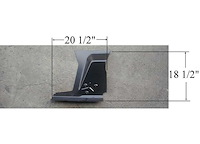 Rear of Front Fender Apron 1964-66