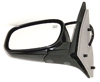 LH DOOR MIRROR PWR HTD SMOOTH BLK P NON-FLDG W/O MEM TOWNCAR 98-02