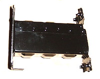 LH FT BUMPER BRKT TOWNCAR 03-09 EXC LWB GRAND MARQUIS/CROWN VICTORIA 03-10
