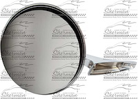 Round Door Mirror without Bow Tie 1967 Firebird & Late 1967 Camaro