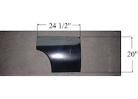 Front Section Quarter Panel 1970-72 Chevelle/Malibu
