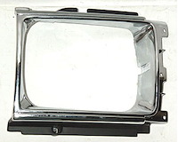 RH H.L. DOOR CHR/BLK 4WD TOYOTA SR-5 P/U/4RUNNER 87-88