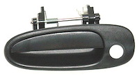 LH FT OUTR DR HDL BLK COROLLA SDN/WGN 93-97
