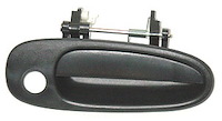 RH FT OUTR DR HDL BLK COROLLA SDN/WGN 93-97