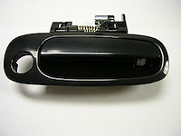 RH FT OTR DR HANDLE FLAT BLK COROLLA 98-02