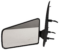 LH DOOR MIRROR MAN NON-HTD TEXT BLK FLDG STD RECT TYPE S10/SONOMA P/U 94-04 BLAZER/JIMMY 95-05 BRAVADA 96-01 ENVOY 98-00