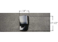 SHE931-70L Tail Panel Corner for 1971-1996 Chevy/GMC Vans